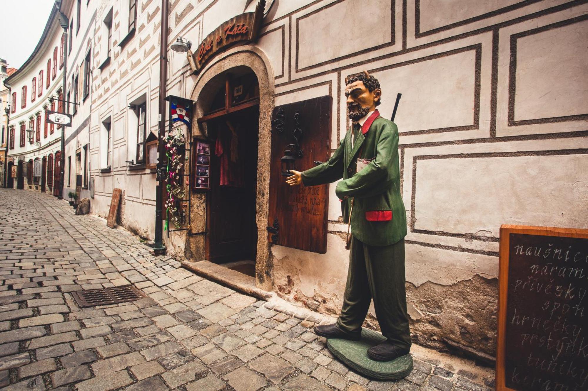 Pension Cert A Kaca Cesky Krumlov Exterior foto